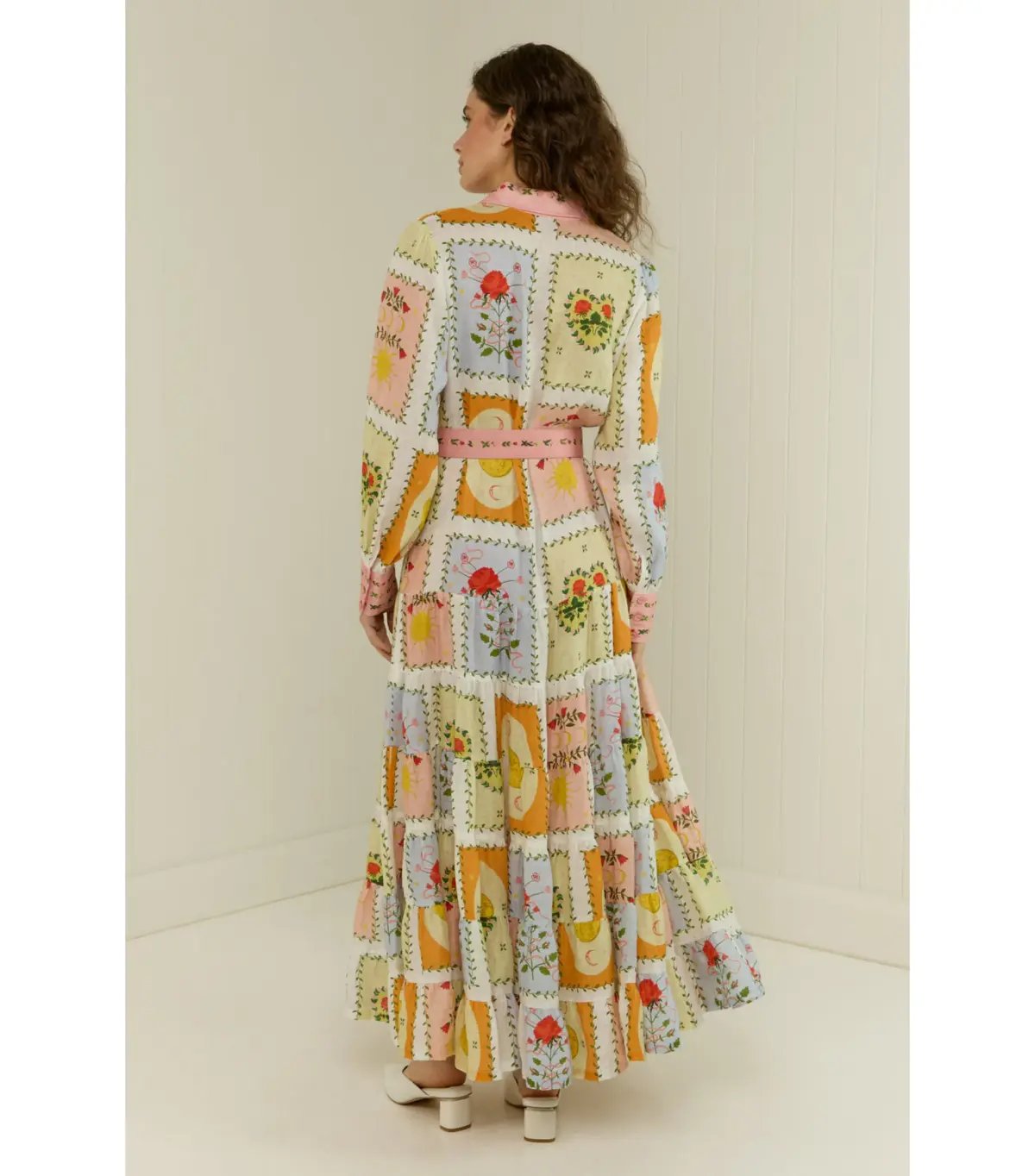 Palm Noosa Aria Midi Dress Siesta Tile Size AU 14 photo 3