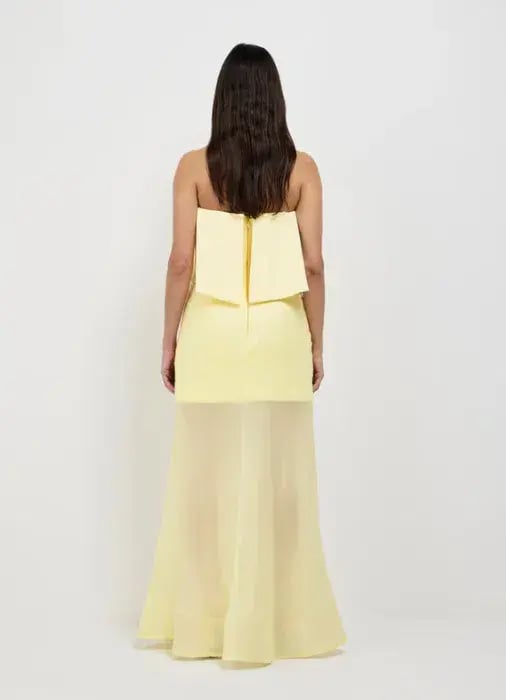 Sheike Gemini Dress Yellow Size 14 photo 2