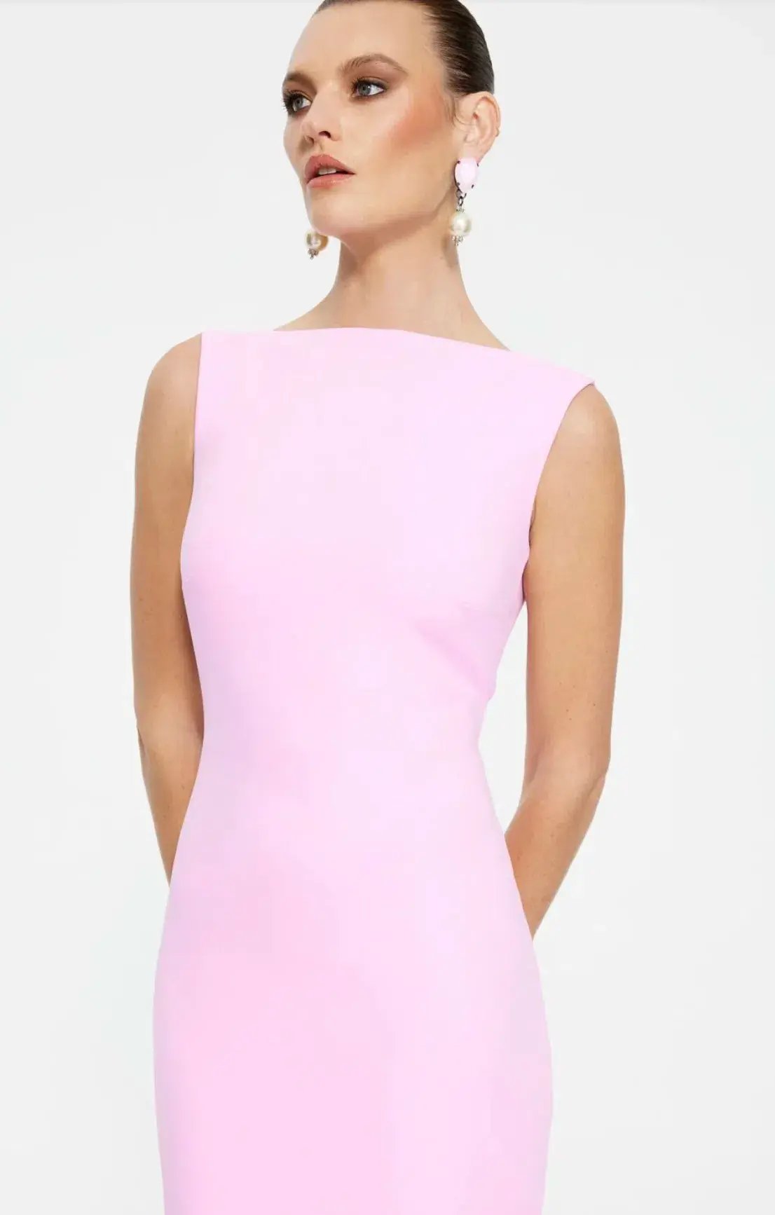 Effie Kats Verona Gown Pink Size AU 10 photo 3