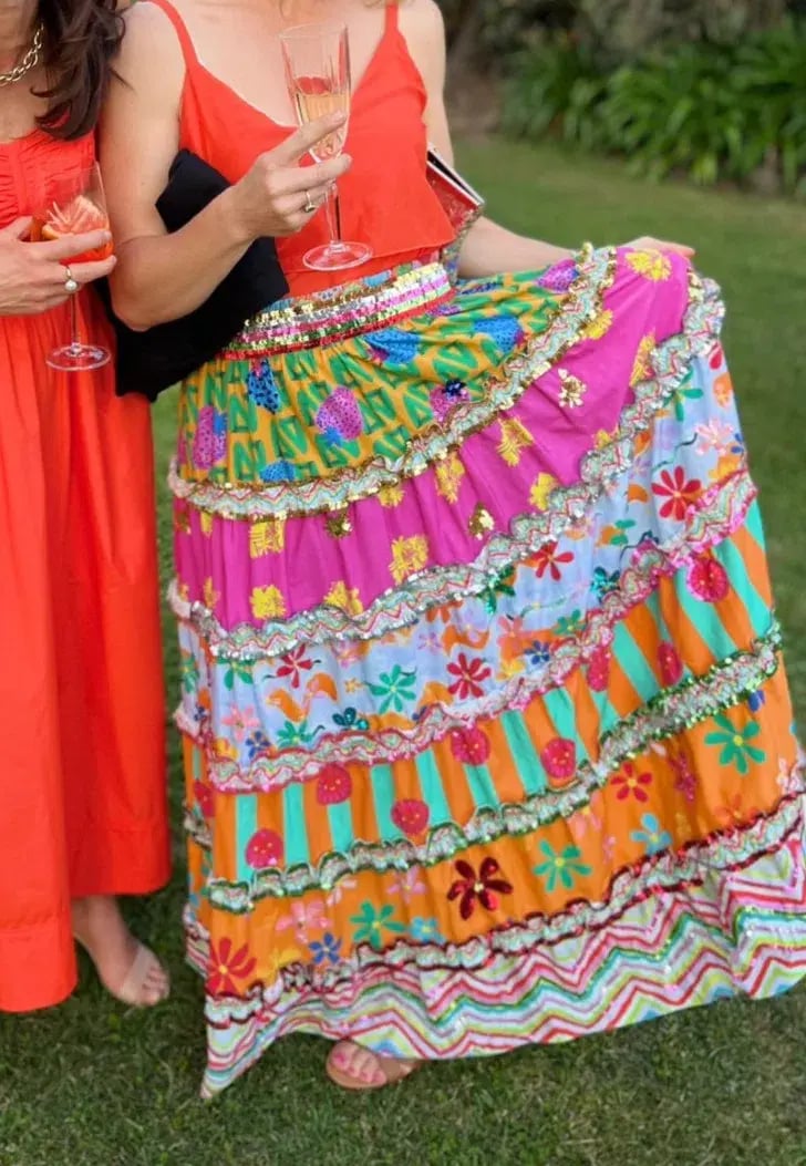 Bonita Limited Edition Sequins MAXI SKIRT Size 10 photo 6