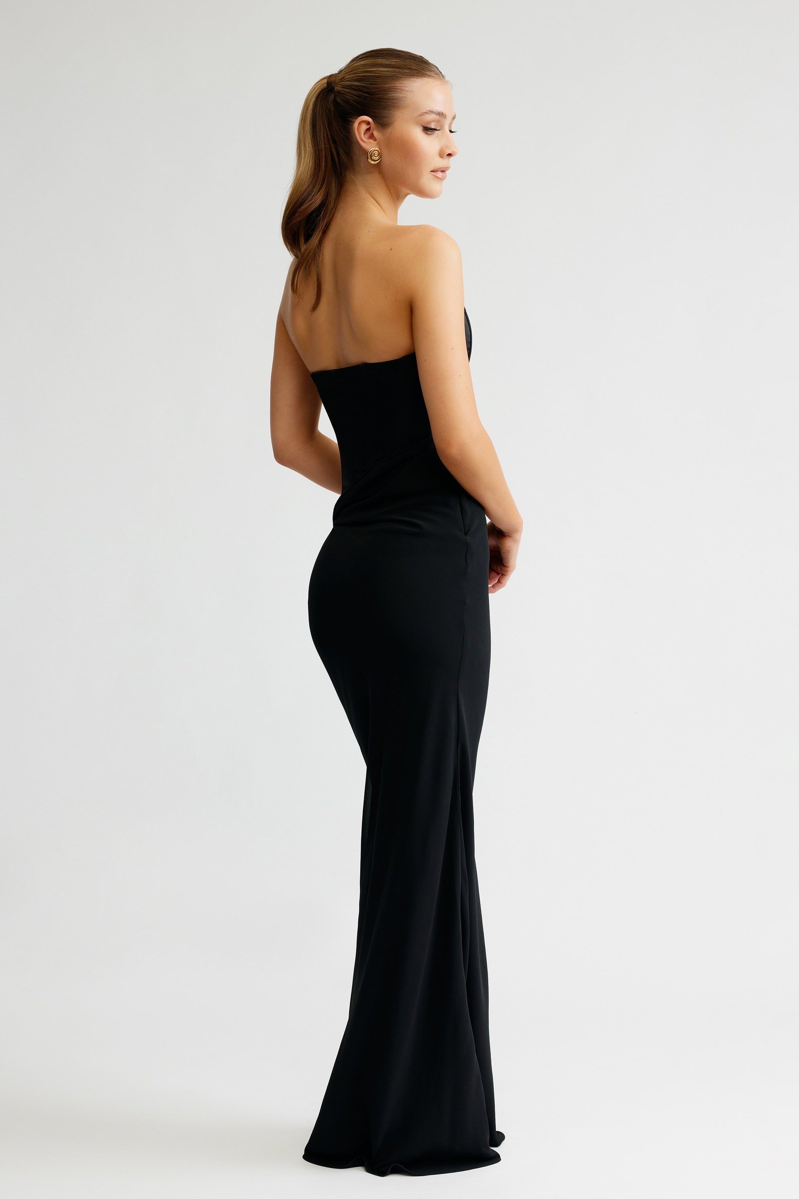 LEXI ELORA DRESS - BLACK photo 6