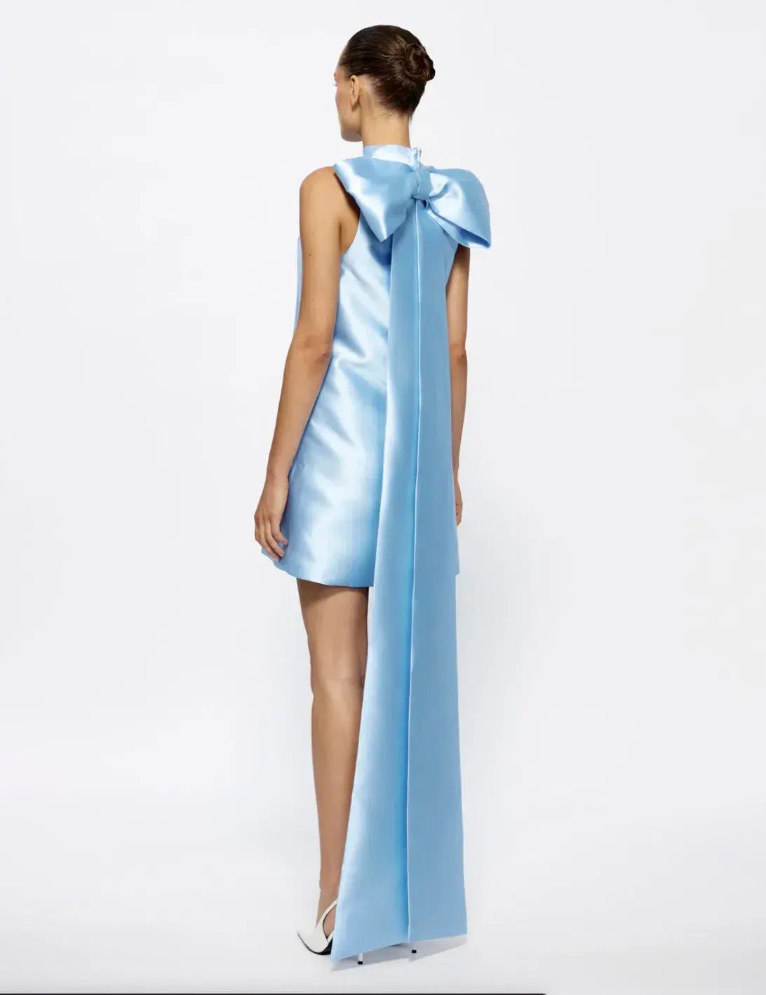 Effie Kats Jorja Mini dress in  Cornflower Blue Size AU 10 photo 4