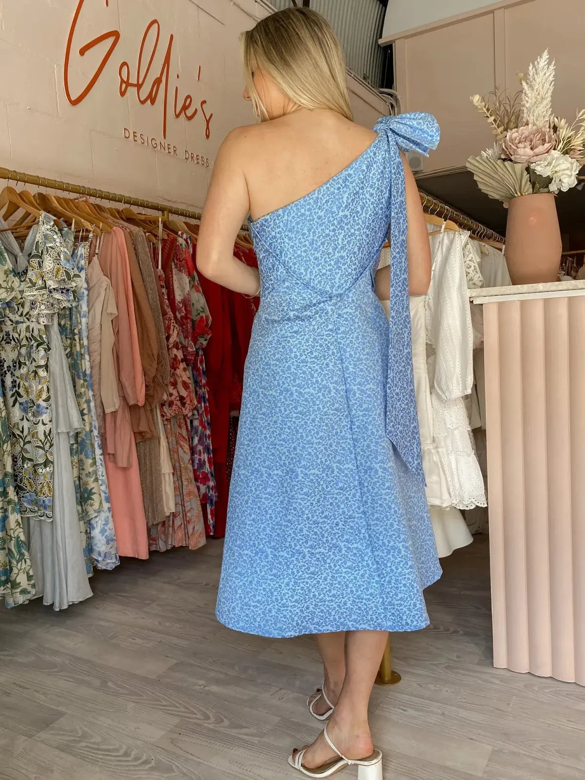 Rachel Gilbert Malea Dress Blue Size 0 / AU 6 photo 3
