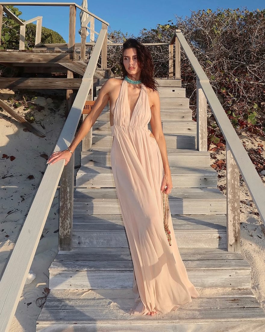 Arcina Ori Florence Dress in Stone photo 2
