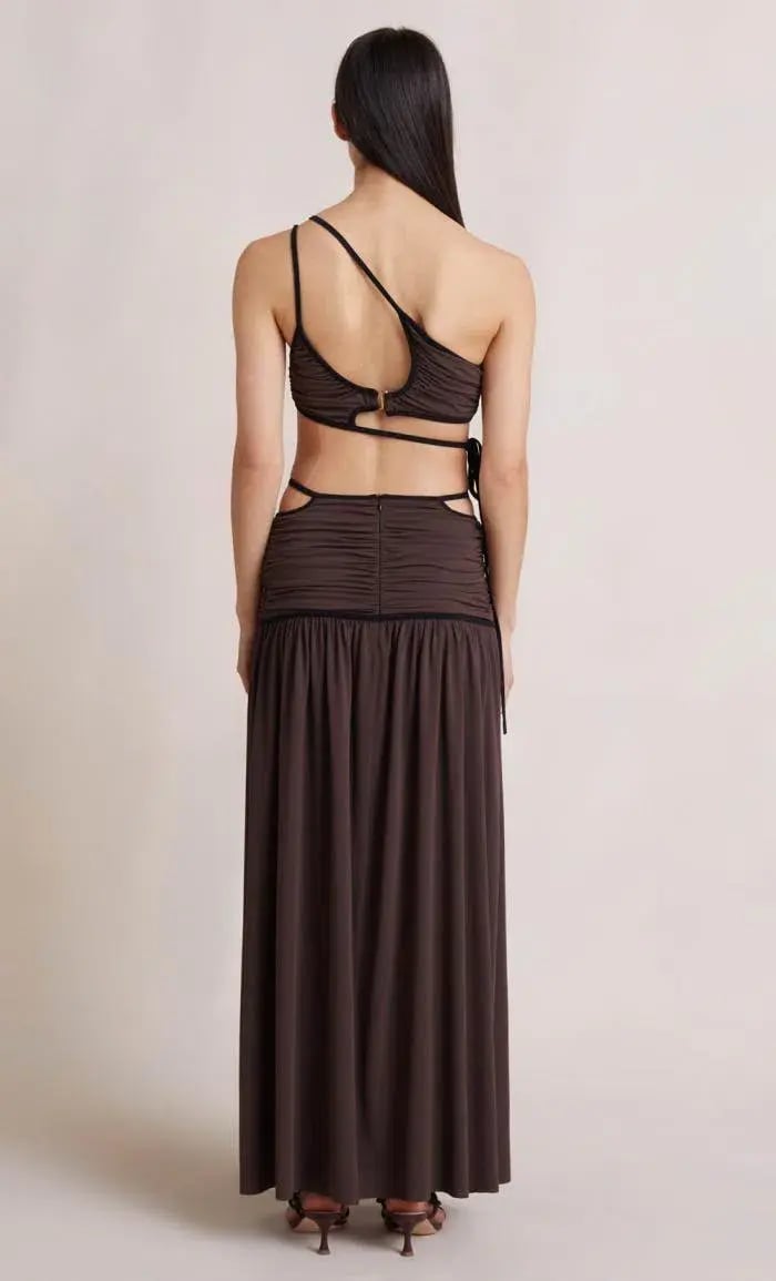 Bec & Bridge Lena Top and Skirt Set Brown Size 10 photo 3