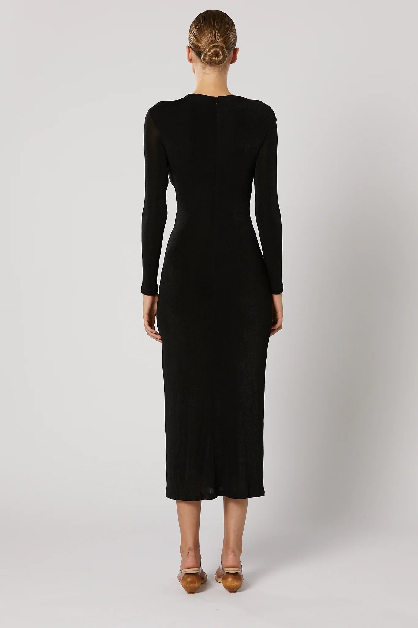 WINONA ITHACA CUT OUT DRESS - BLACK photo 6