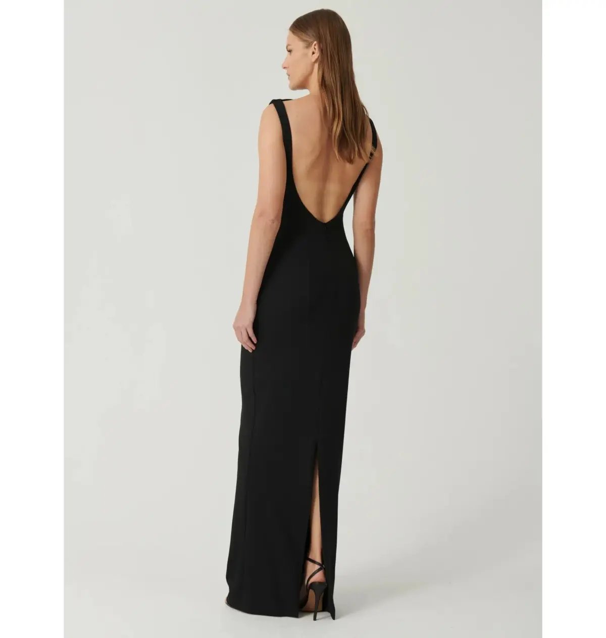 Effie Kats Verona Gown Black Size AU 8 photo 4