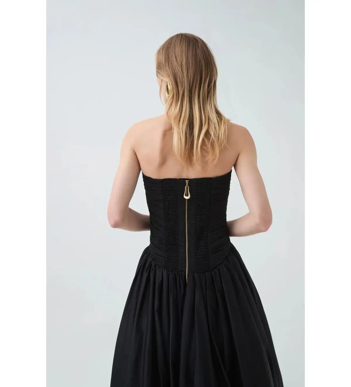 Aje Violette Bubble Hem Maxi Dress in Black Size XL / AU 14 photo 4