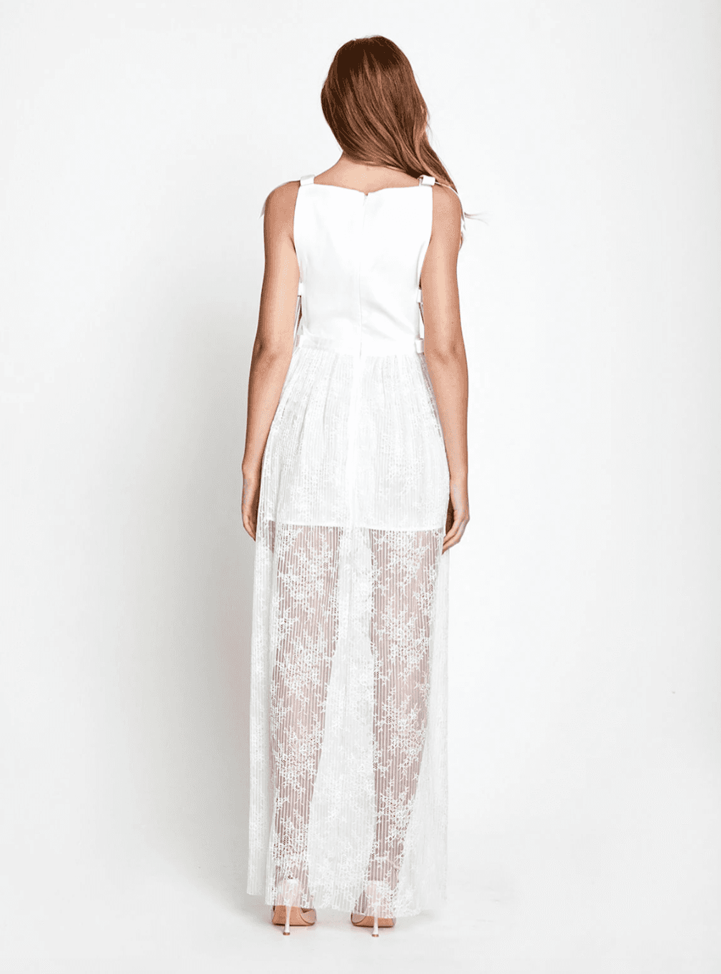 Alice McCall Witchcraft Maxi Dress Porcelain White Size 4 photo 3