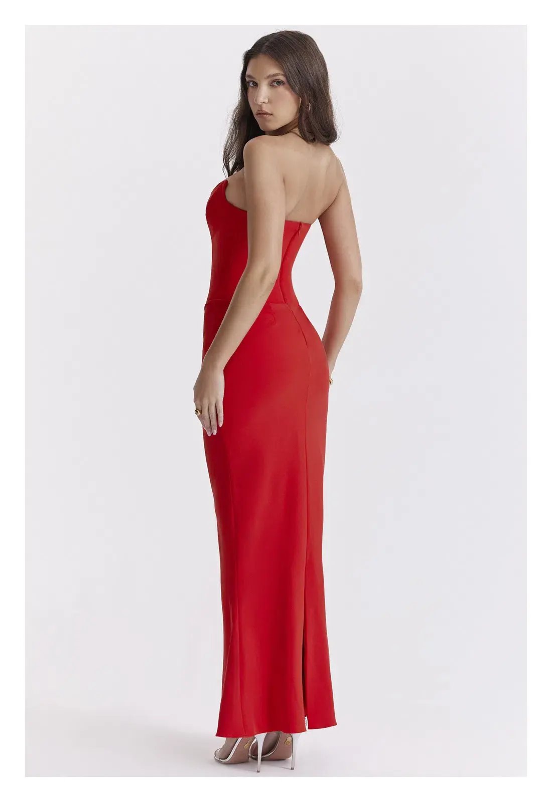 House of CB Tamara Cherry Dress Red Size S / AU 8 photo 3