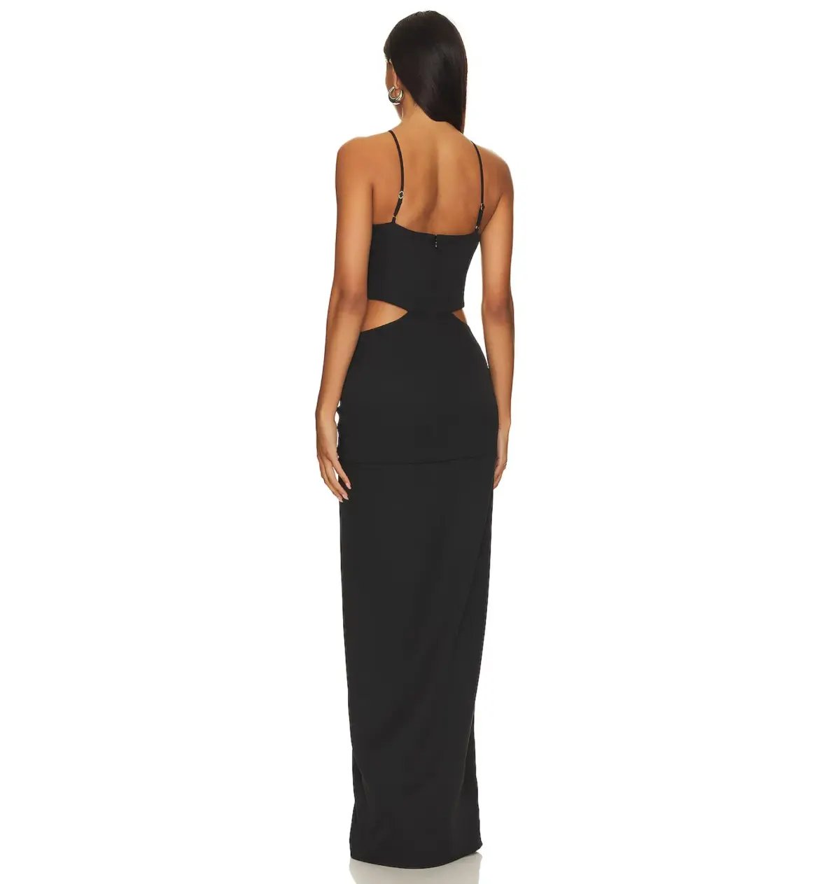 Lovers + Friends Artemis Gown in Black Size AU 6 photo 3