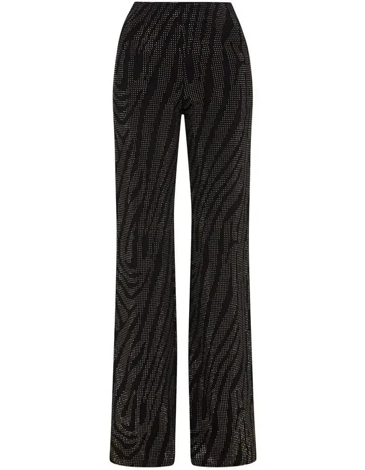Sass & Bide Divine Danger Flare Pant Black Size AU 6 photo 3