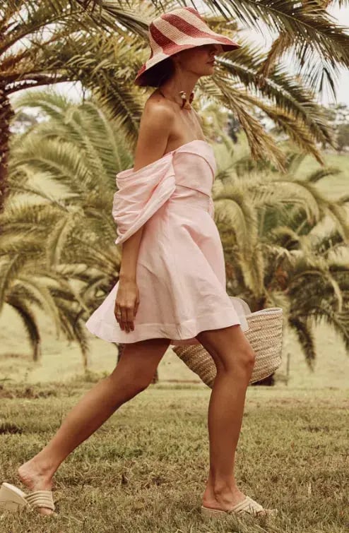 Talulah Dahlia Mini Dress Pink Size 10 photo 2