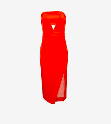 Nicholas Bonded Strapless Dress photo 2