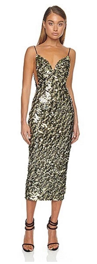 Eliya the Label Krystal Dress Sequin Size 8 photo 4