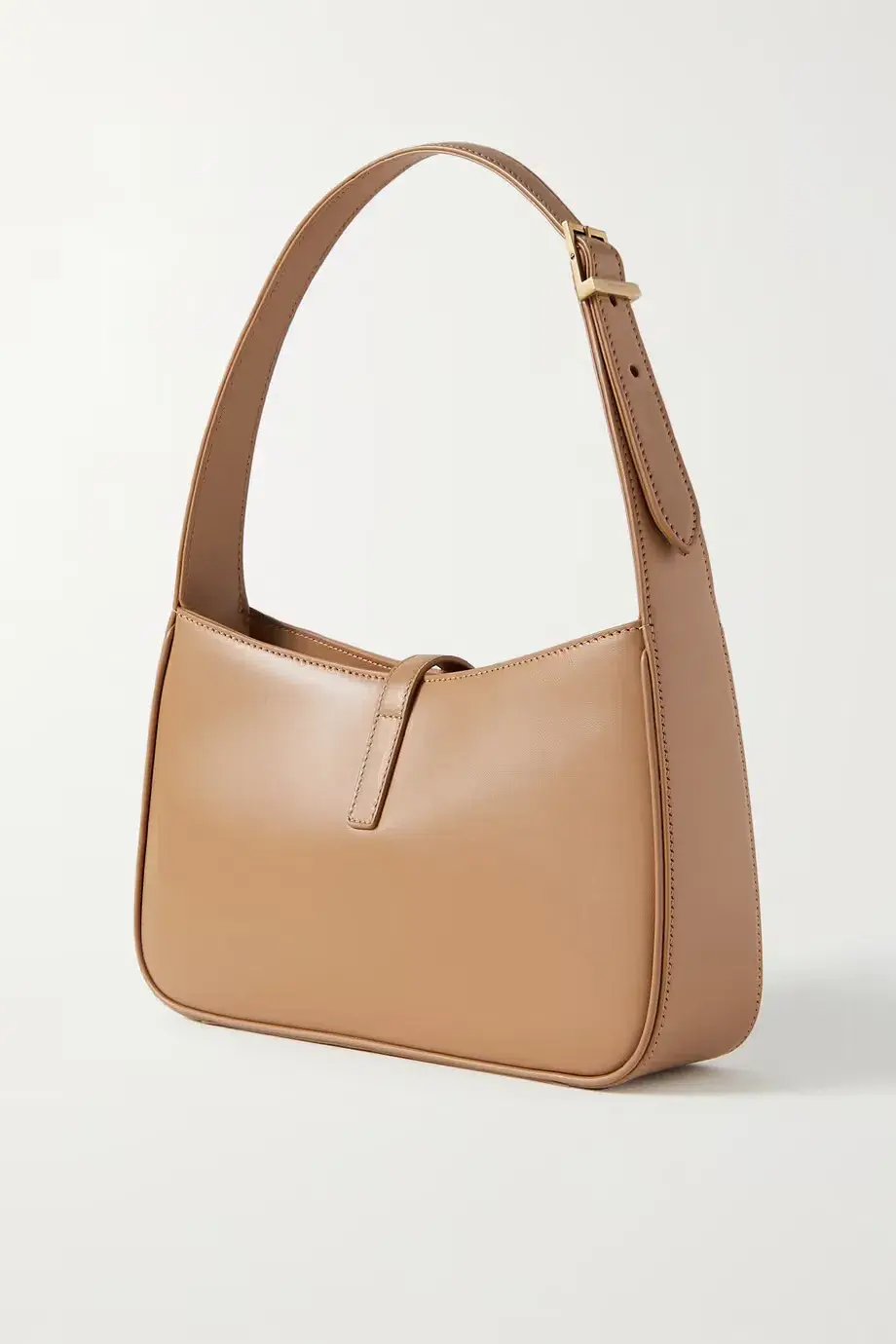 Saint Laurent Le 5 À 7 Leather Shoulder Bag Brown photo 2