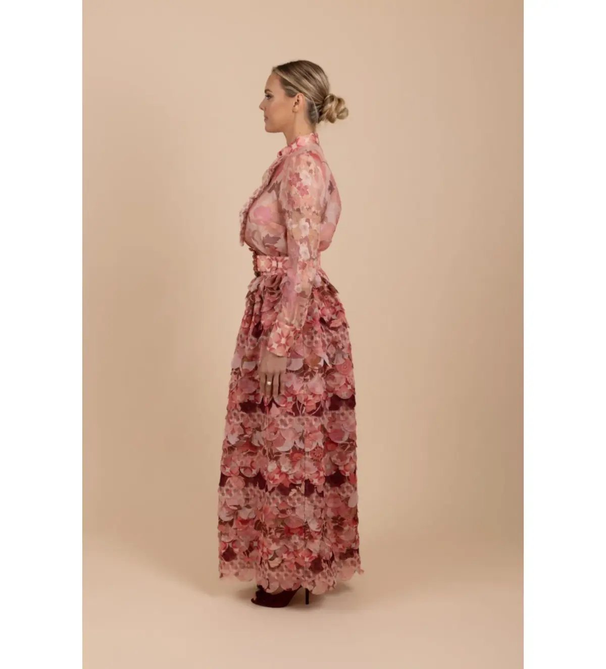 Zimmerman Concert Scalloped Shirt and Skirt in Multi Size 2 / AU 12 photo 2