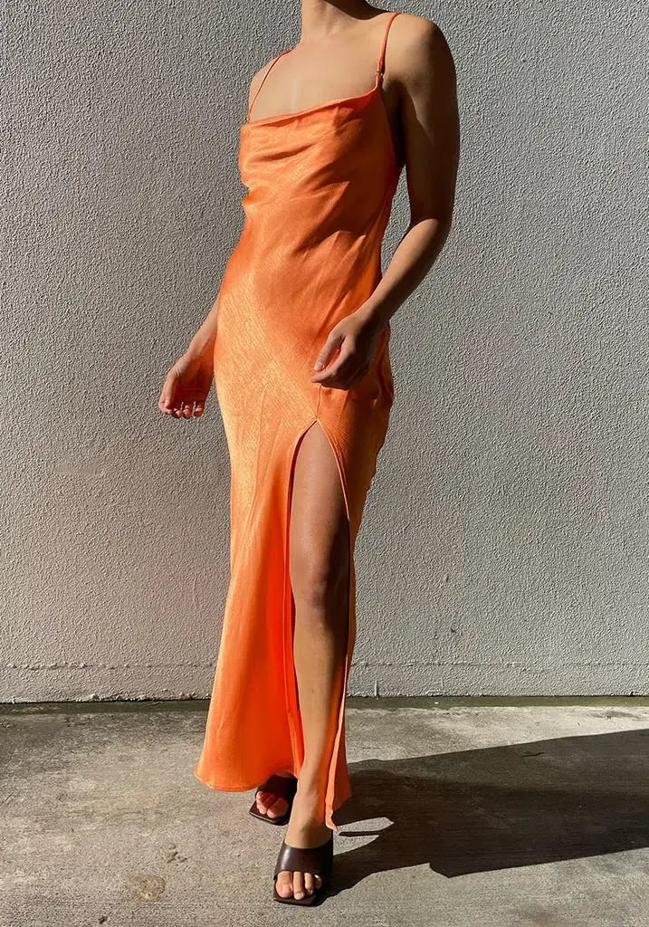 Bec & Bridge Annika Cowl Gown Sorbet Size 8 photo 11