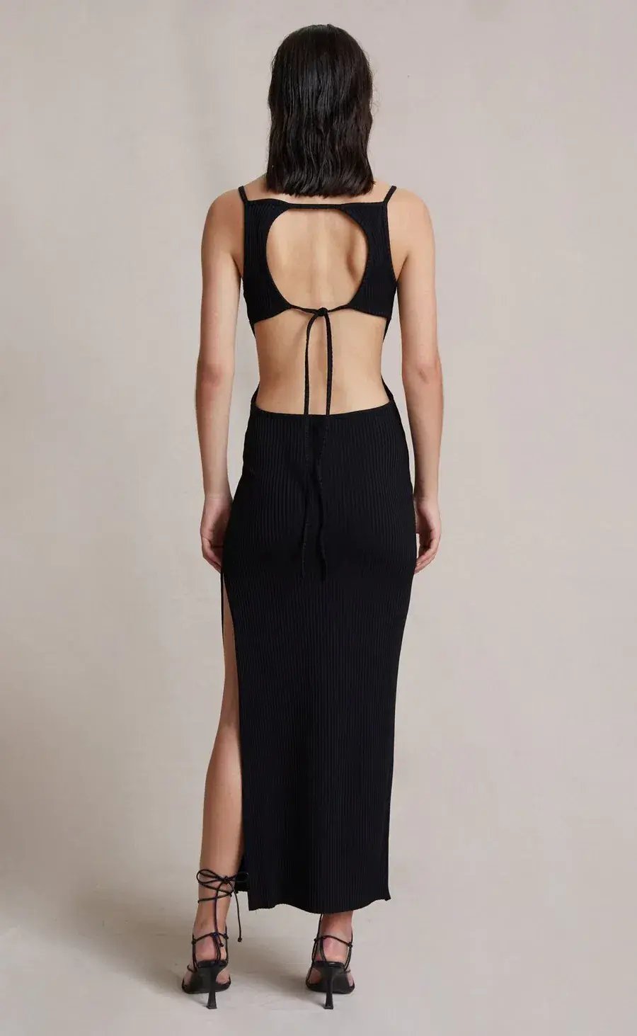 Bec & Bridge Zion Midi Dress Black Size 10 photo 3