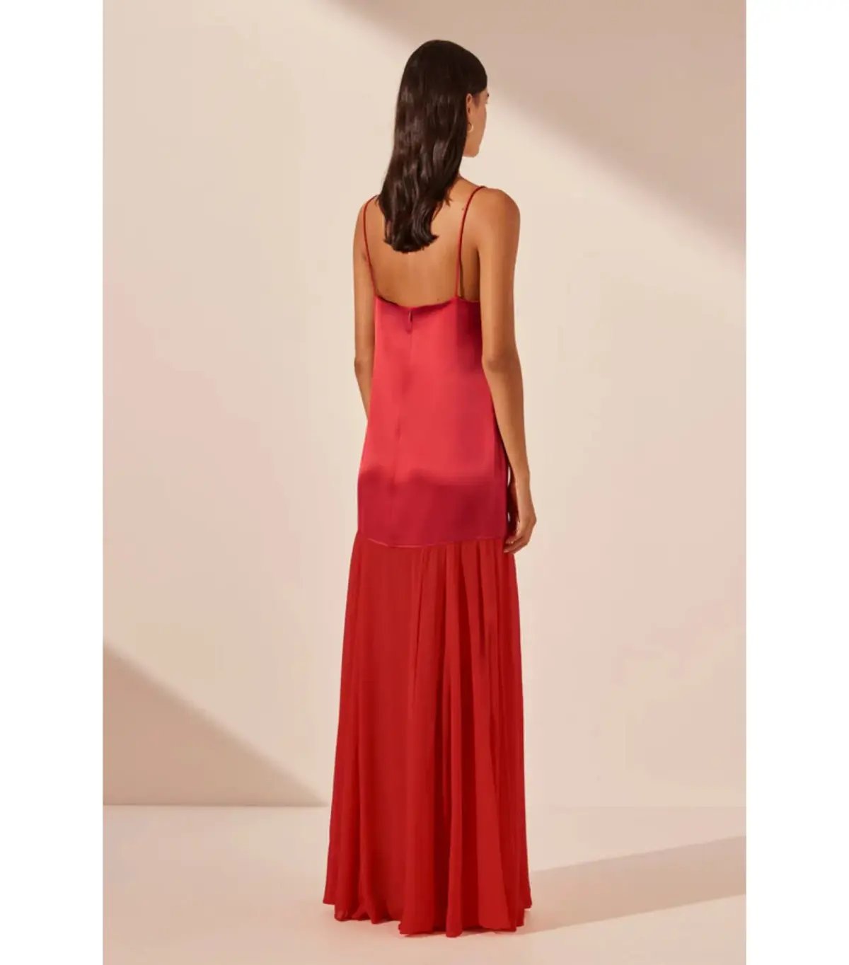 Shona Joy Moraya Dropped Waist Dress Chilli Size AU 12 photo 4