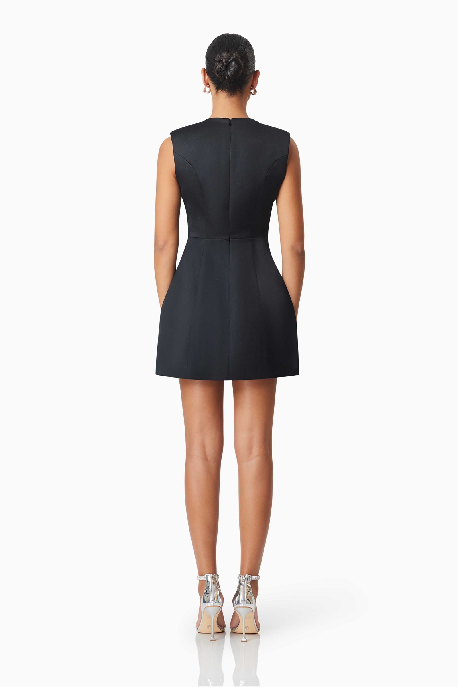 ELLIATT MAIARA MINI DRESS - BLACK photo 3