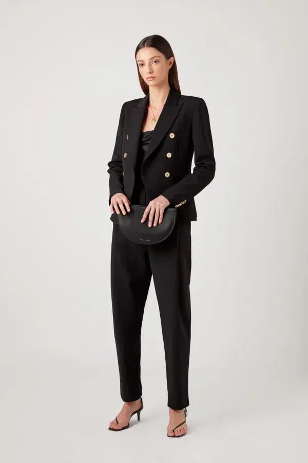 Camilla and Marc Dimmer Jacket Black Size 6 photo 3