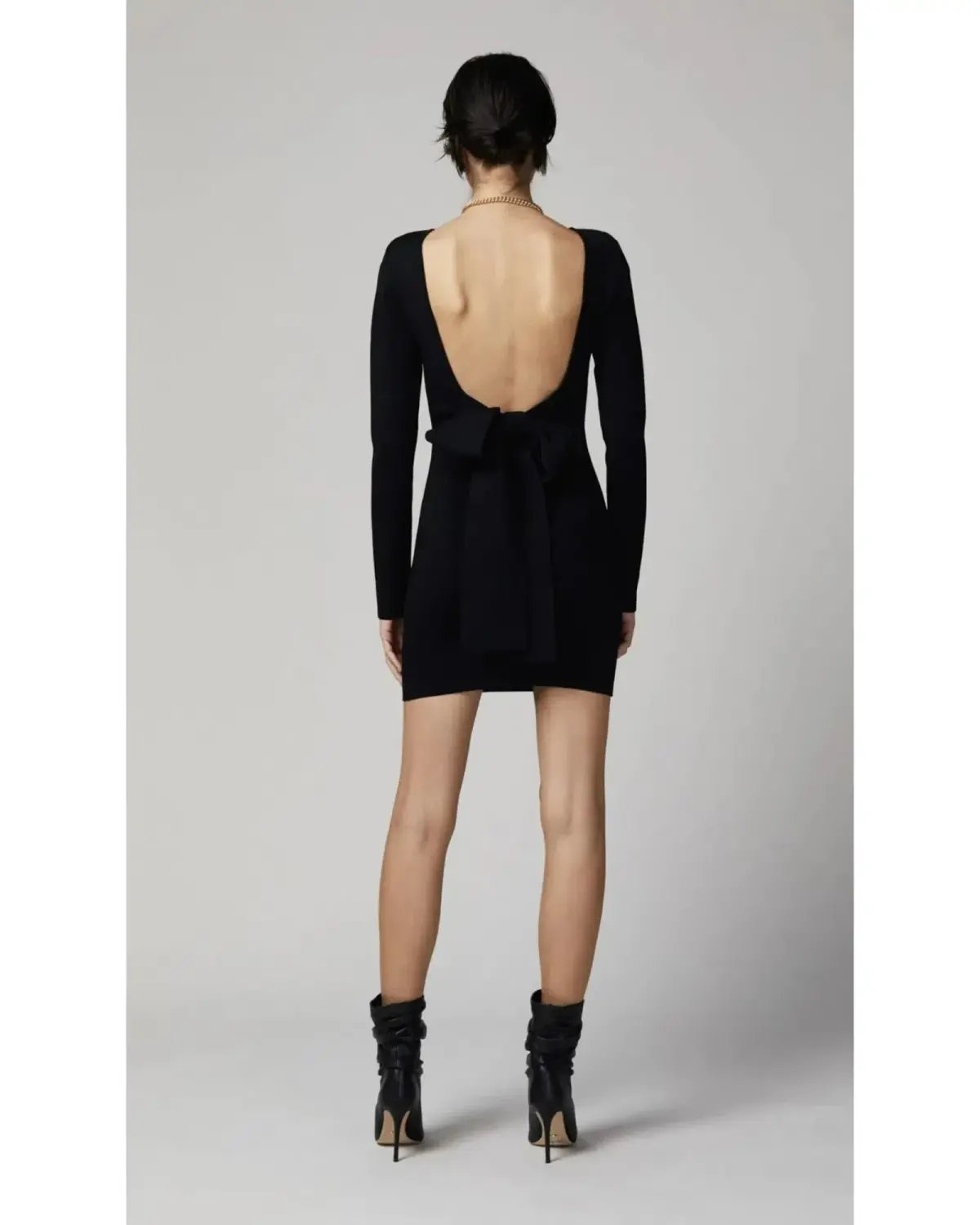 Bec & Bridge Emeline Knit Dress Black Size AU 8 photo 2