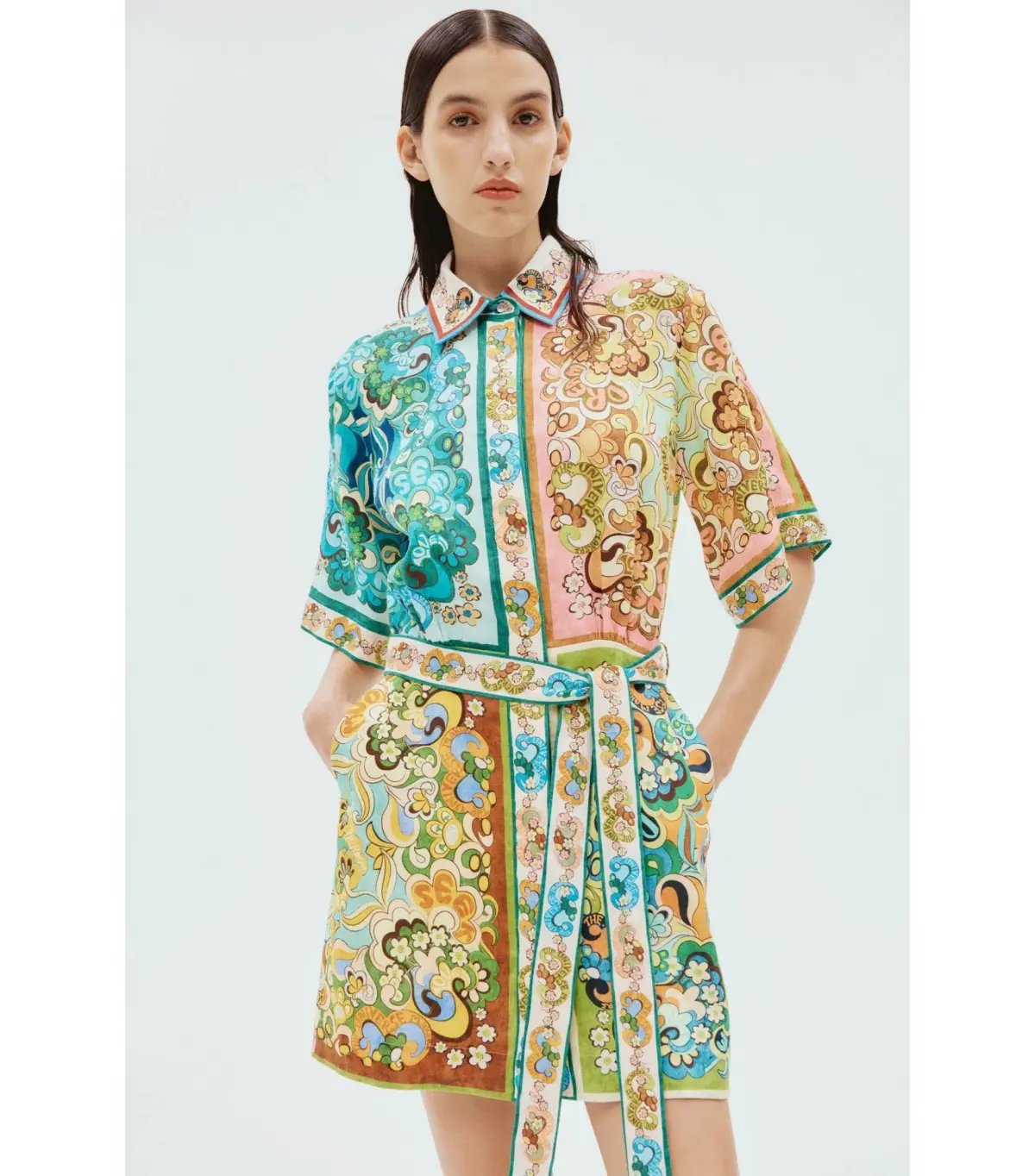 Alemais Dreamer Mini Dress Multi Size AU 10 photo 2
