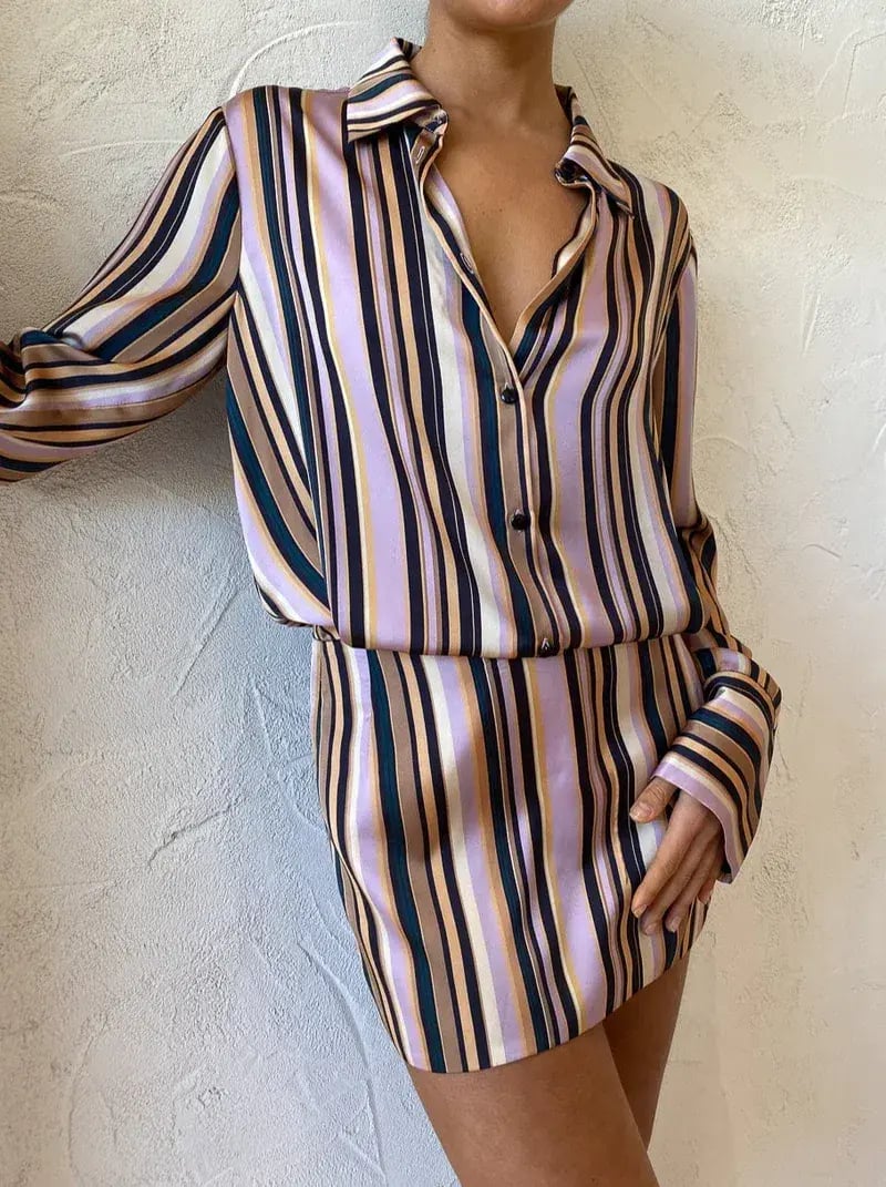 Hansen & Gretel Jerico Dress In Licorice Stripe Size AU 10 photo 8