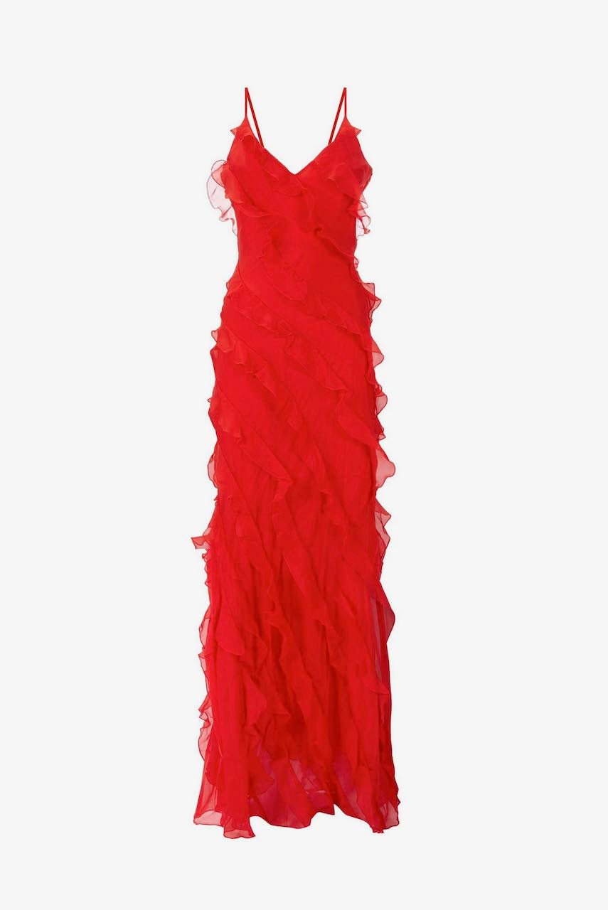 RAT & BOA CECELIA DRESS - RED photo 4