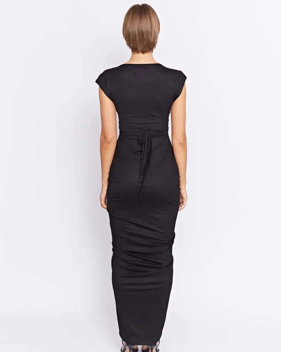 Pfeiffer Ramos Dress Black Size Medium / AU 10 photo 3