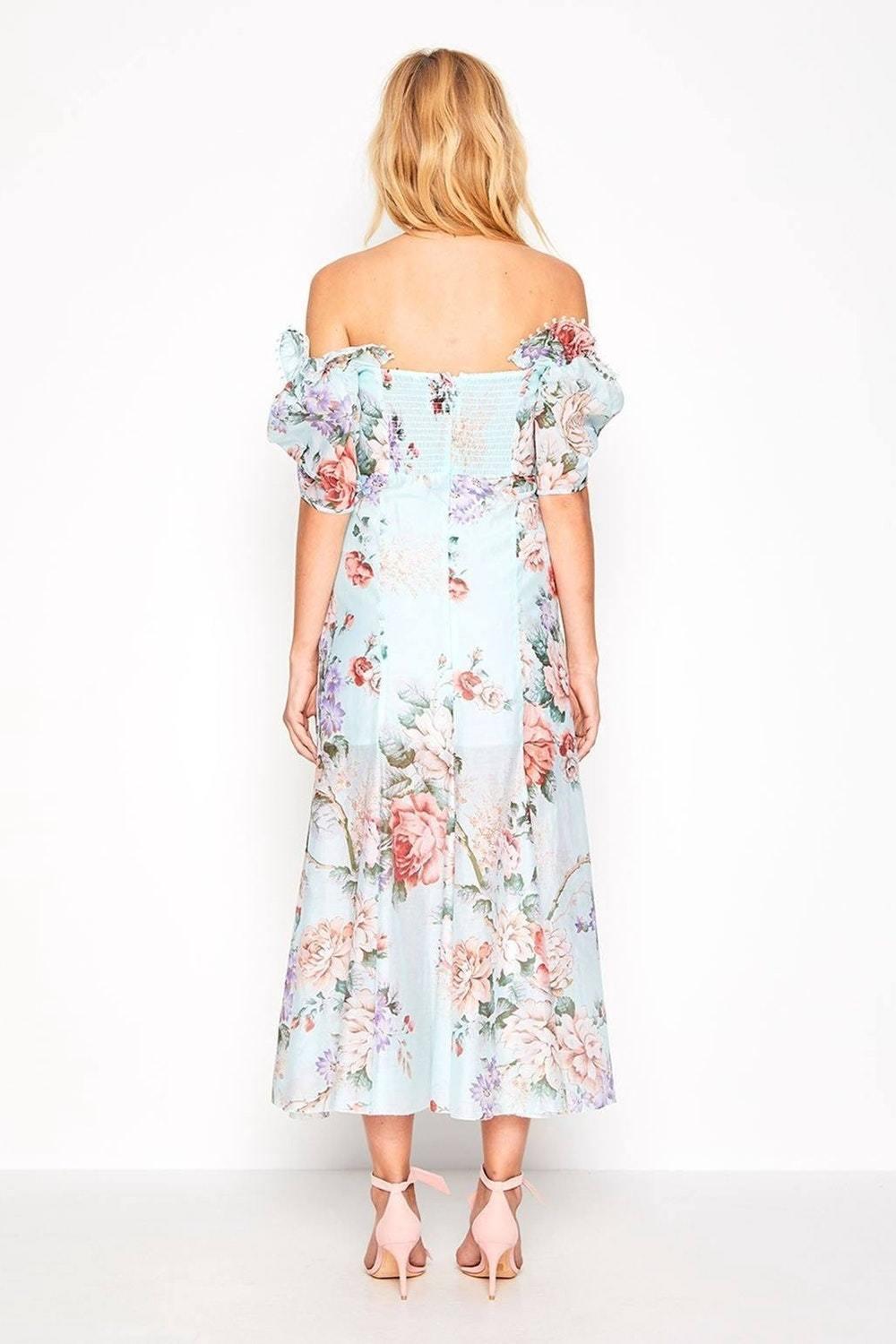Alice Mccall Send Me A Postcard Off Shoulder Size 8 photo 4