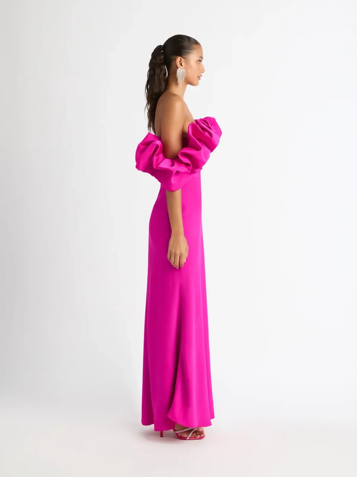 Sheike Margot Maxi Dress Pink Size 6 photo 4