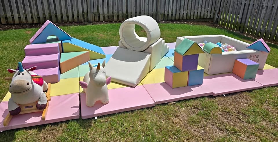 Hire Unicorn Pastel softplay package photo 3