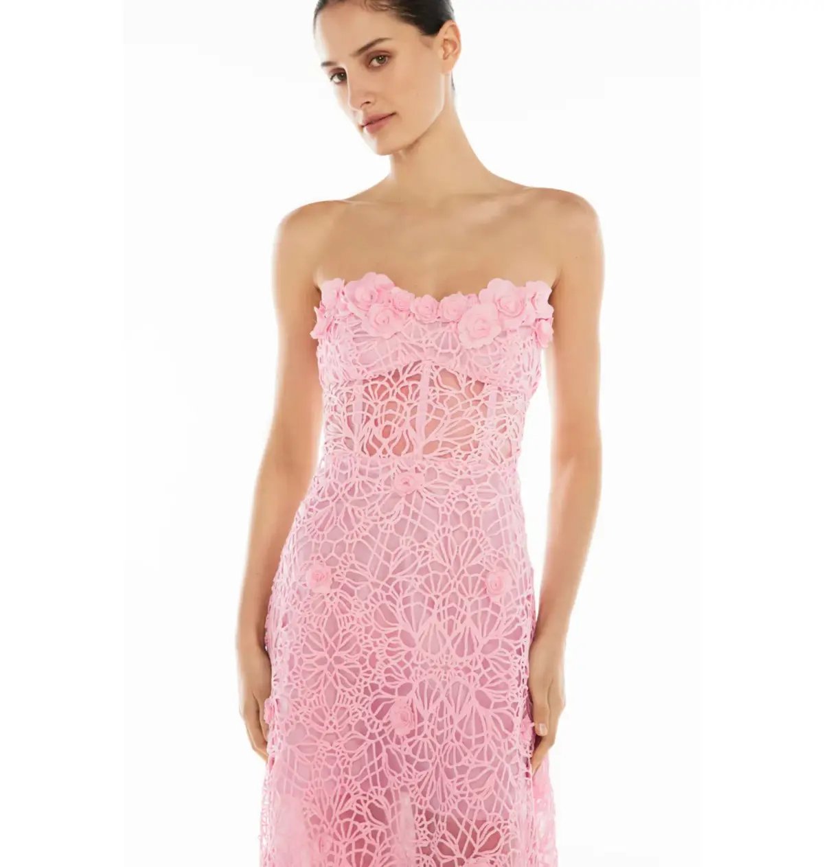 Manning Cartell Tea Ceremony Maxi Dress Pink Size AU 8 photo 3