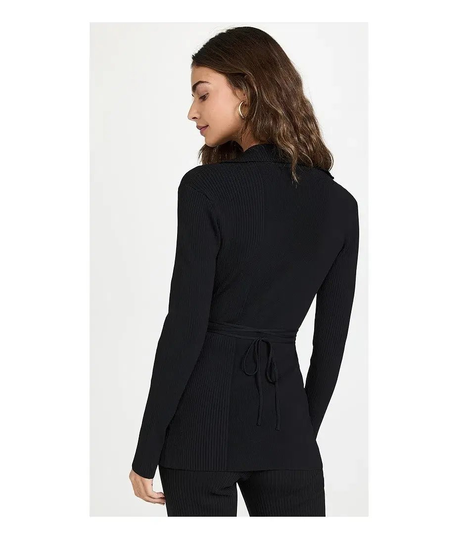 Christopher Esber Tie Front Knit Cardigan Black Size XXS/ Au 4 photo 3