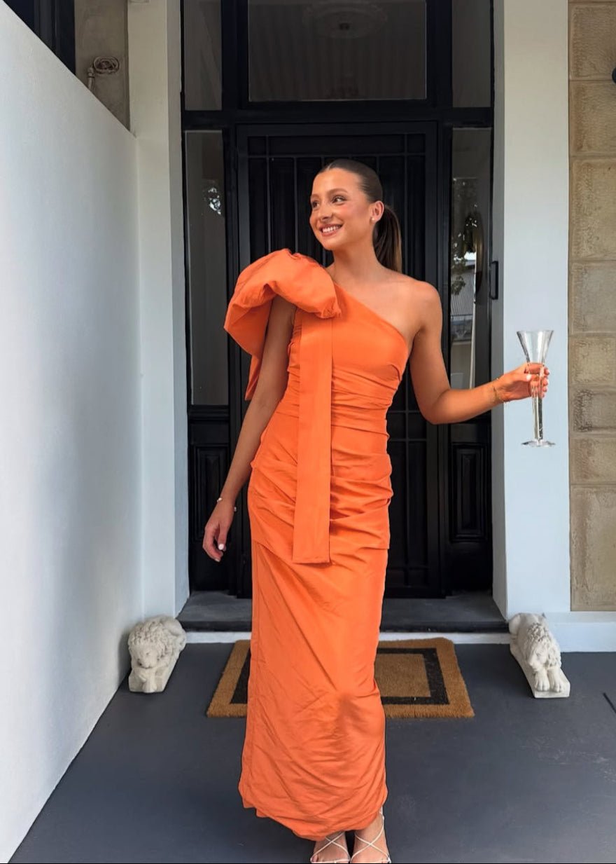 Sir The Label Victoria Gown, Orange photo 4