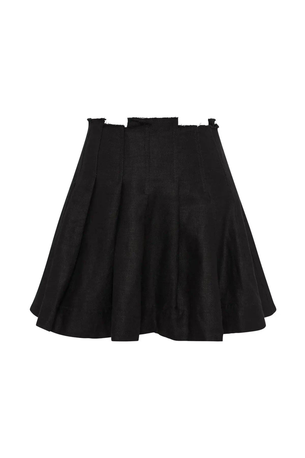 Aje Byblos Mini Skirt Black Size 8 photo 4