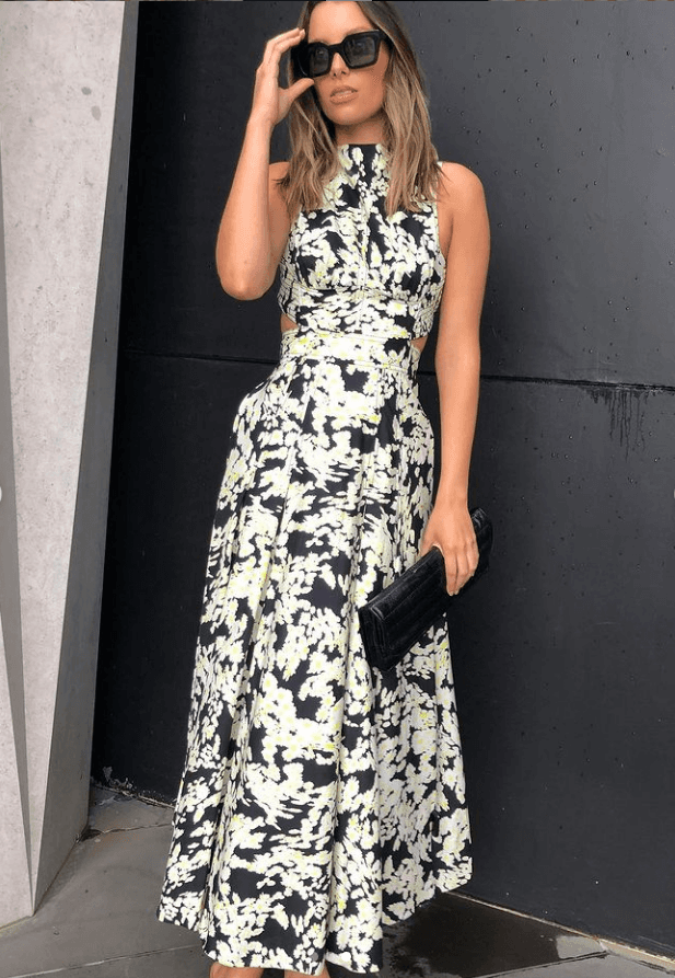 Camilla and Marc Ellie Maxi Dress Print Size 10 photo 2