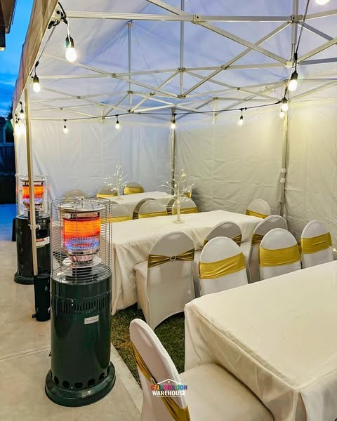 Chairs Tables Marquees Heaters Light Speakers Hire, Party items hire photo 3
