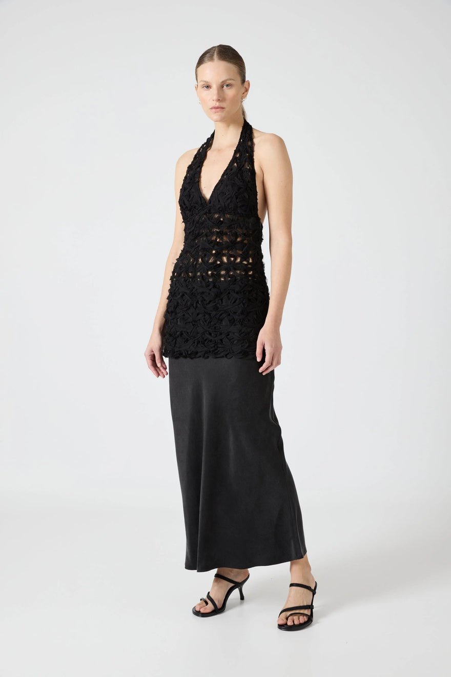 Third Form Ethereal Maxi Dress - Black photo 4