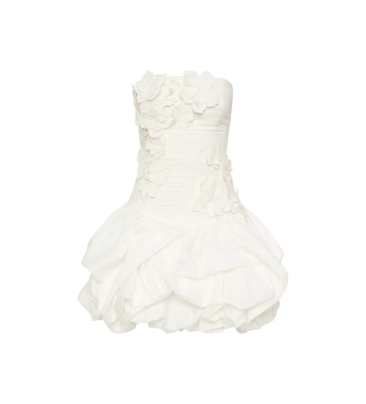 Aje Splendour Mini Dress In Ivory Size 8 photo 4