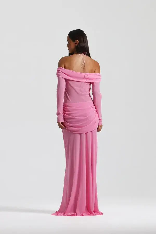 Natalie Rolt Emily Gown Candy Pink Size S/AU 8 photo 4
