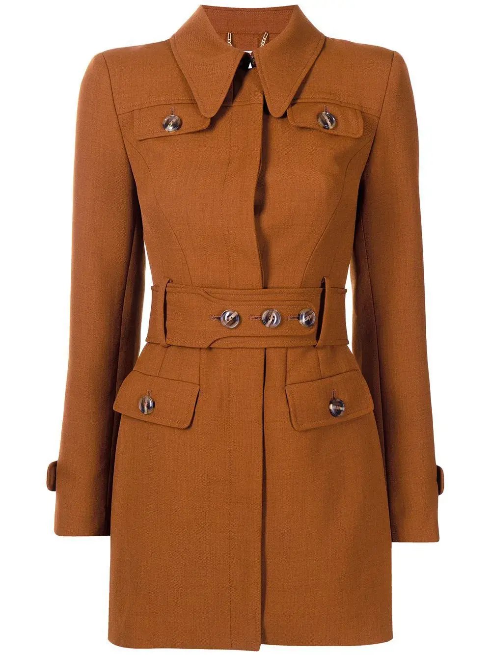 Alice McCall Journey Belted Blazer Dress Brown Size 10 photo 4