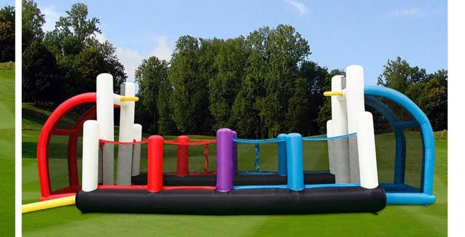 INFLATABLE SOCCER FIELD + SPORTS ARENA ⚽ 🥅 - HIRE $100 photo 3