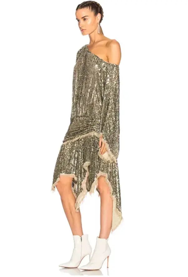 Zimmermann Folly Elusive Mini Dress Sequin Size 1 / Au 10 photo 3