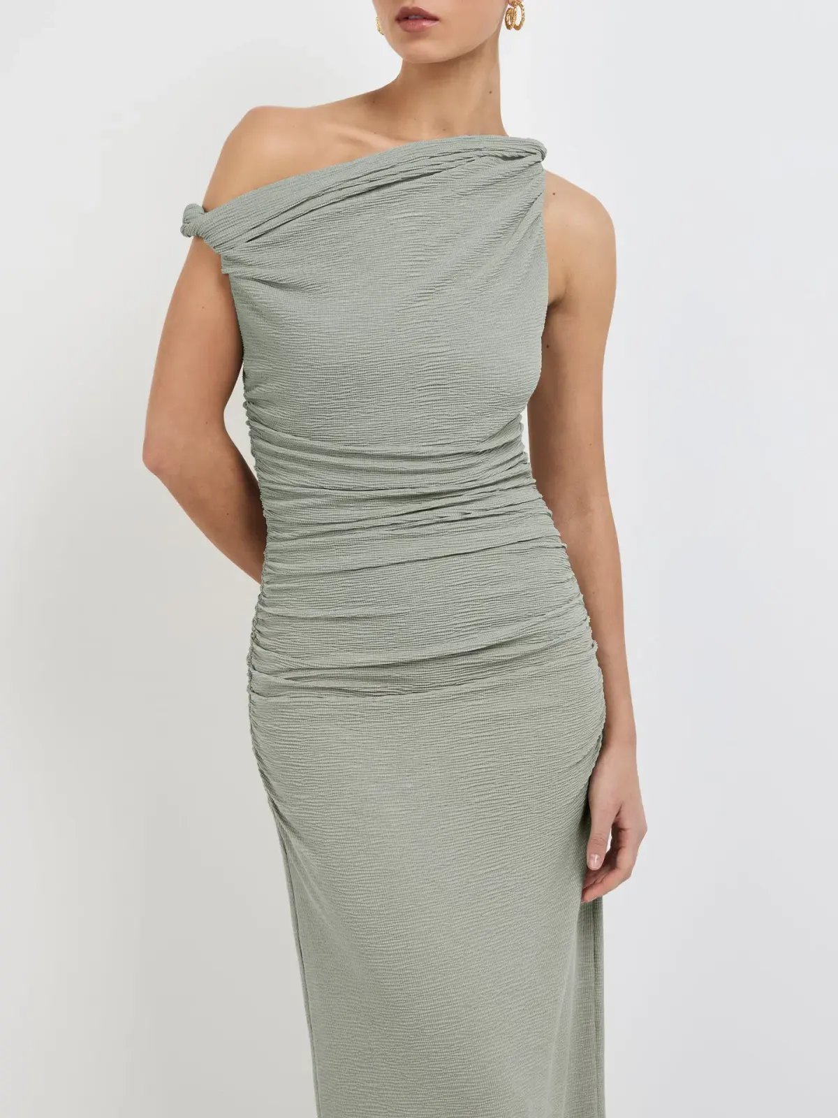Sheike Athena Maxi Dress Sage Size 14 photo 2