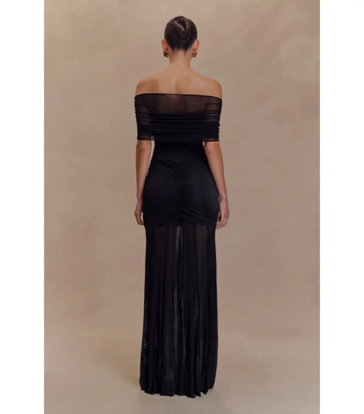 Meshki Caspian Maxi Dress Black Size XS / AU 6 photo 5