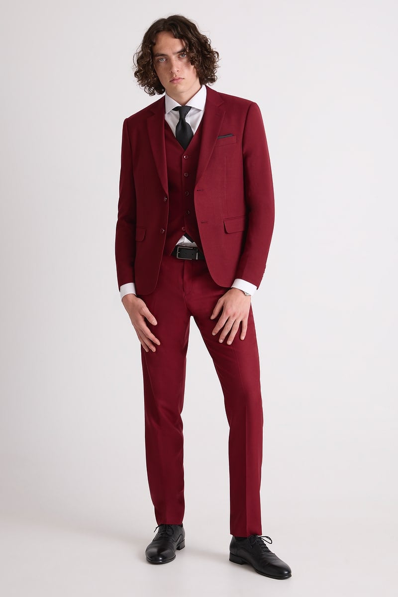 Maroon Suit Jacket photo 8