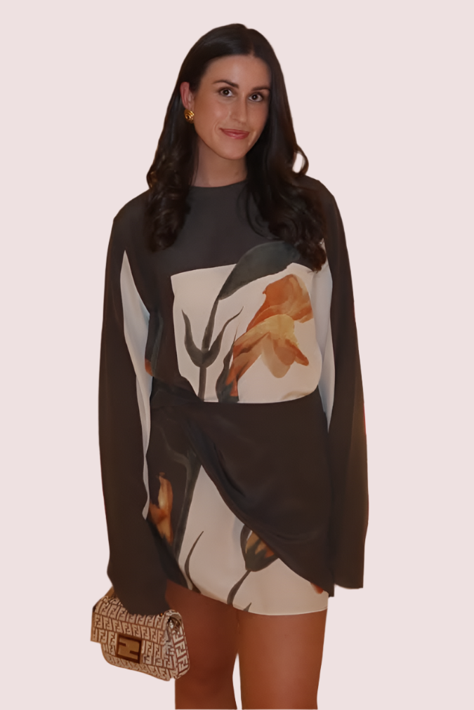 Sir The Label Constance Twist Mini Dress photo 3